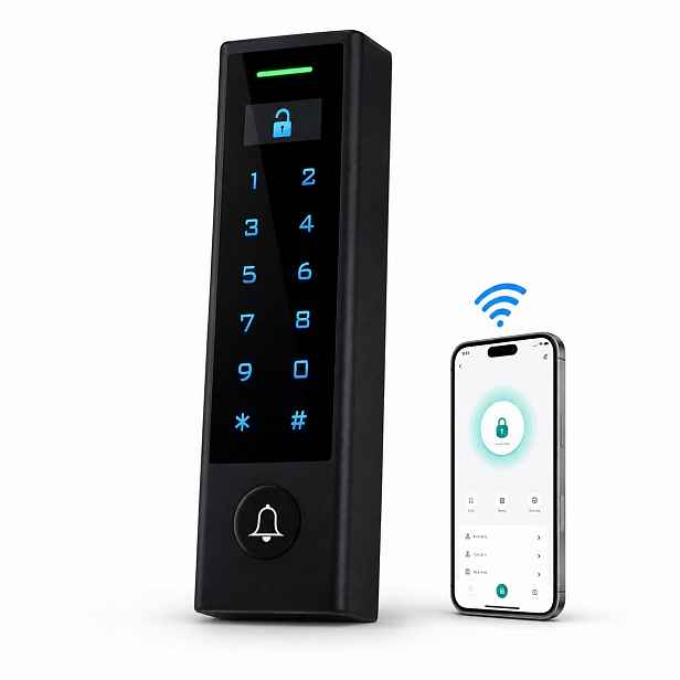 Inteligentní Kódový Zámek Klávesnice Šifrovač Tuya Smart Wifi
