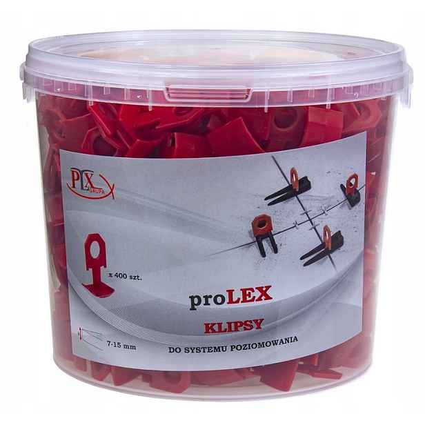 Klip Na Skládání Glazury 7-15 400ks