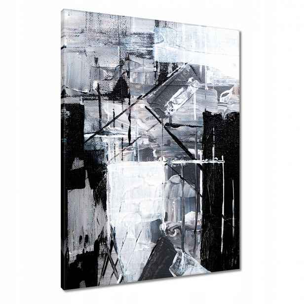 Obrazy 60x80 Abstrakce Havran