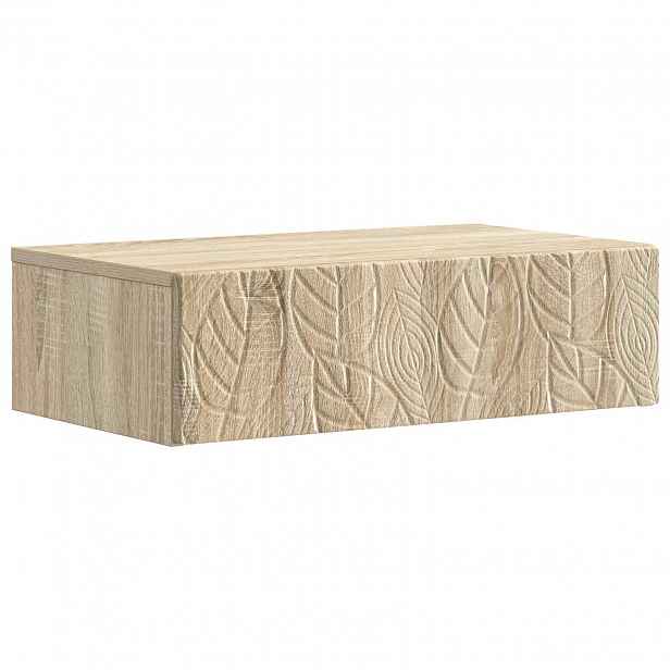 vidaXL Nástěnný boční stůl 59 x 34,5 x 17 cm Kompozitní dřevo