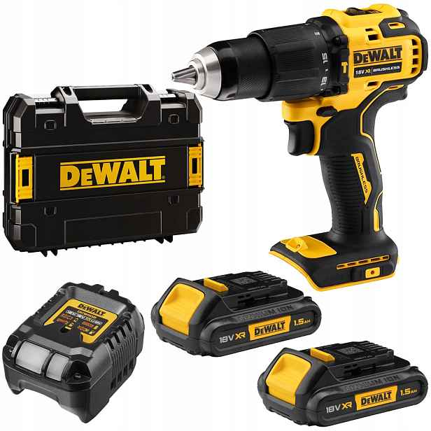 Aku Šroubovák 18V 65Nm 2x1,5Ah DeWALT DCD709S2T
