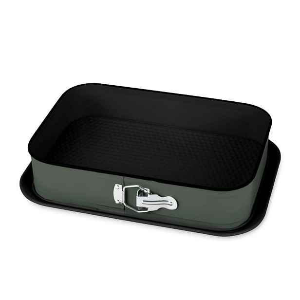 BERLINGERHAUS Forma na dort hranatá s titanovým povrchem 39x27 cm Matt Green Collection BH-7942