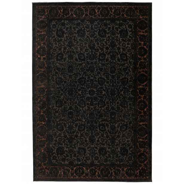 Koberec Klasický Mocca 200x280 cm Orientální Hnědý