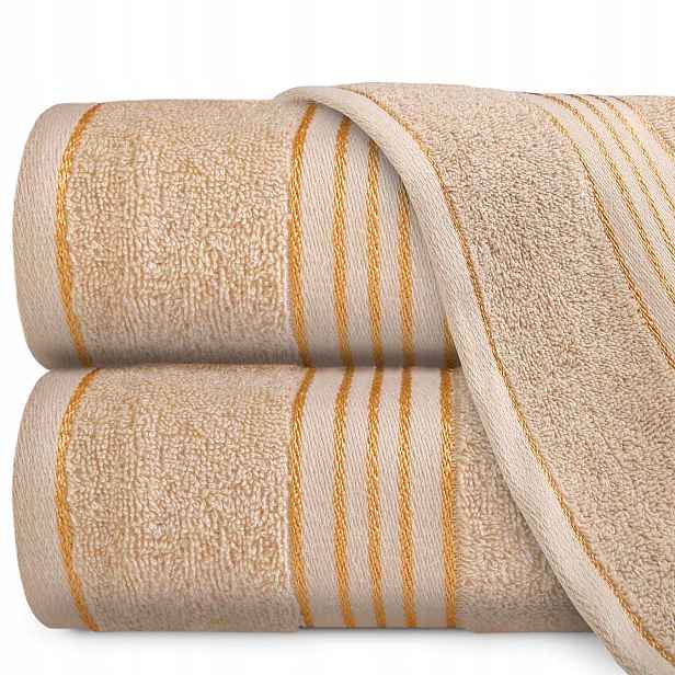 Ručníky D Bavlna 100% Tiwano Cappuccino (w) 70x140ks 2ks