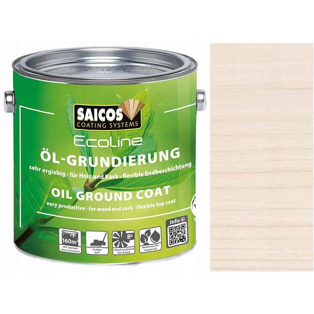 Saicos MultiTop Podkladový olej Bílý 3409 0,75L