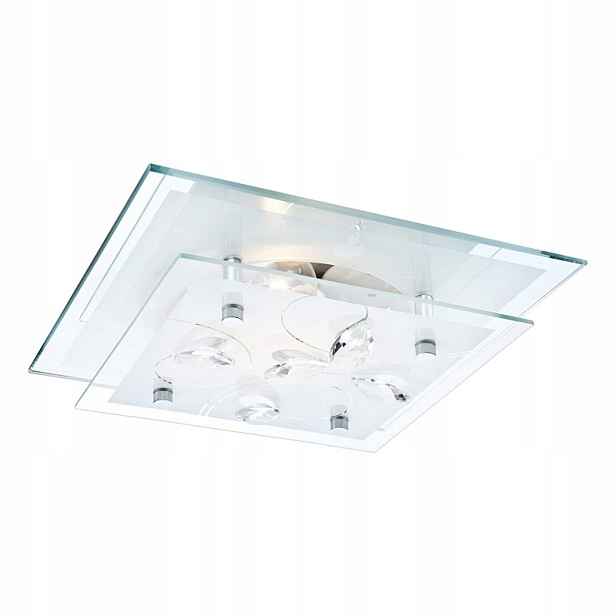 Stropní Svítidlo Stropní Nástěnný lampa Chrom Sklo E27 60W Globo Lighting 8.5 cm
