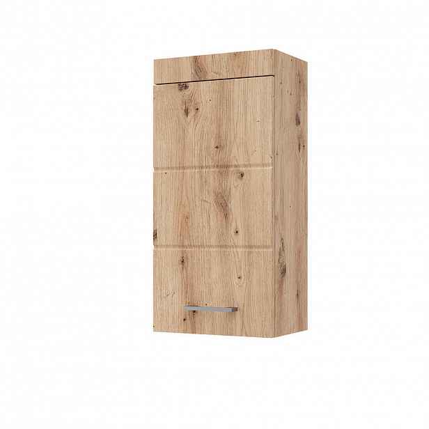 Vicco SKŘÍŇKA DO KOUPELNY Luna Dub Wotan 37 x 77 cm