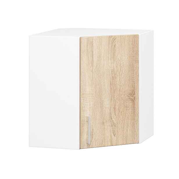 Ak furniture Kuchyňská rohová závěsná skříňka 60 cm Artus
