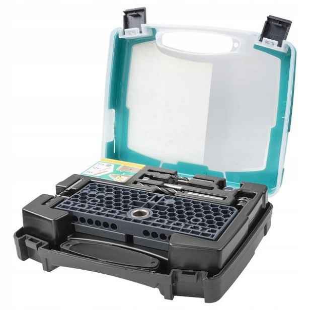 Sada Pro Excentrické Nábytkové Spoje 53DÍLNÁ WF4665000 Wolfcraft
