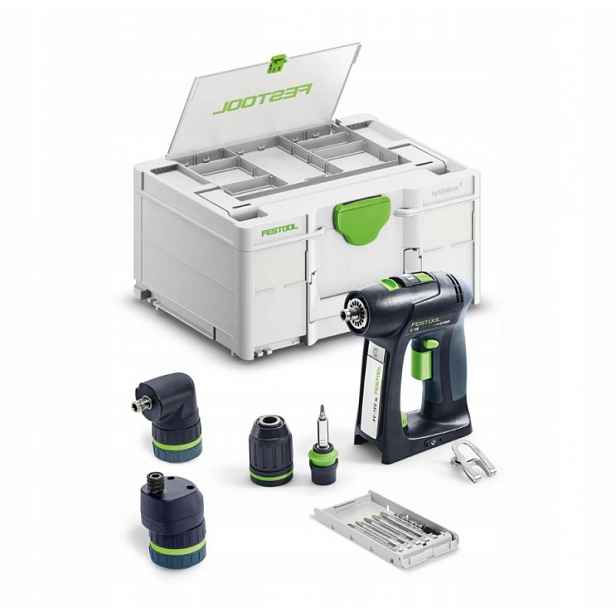 Festool Akumulátorová aku vrtačka C 18 Basic-Set 578831