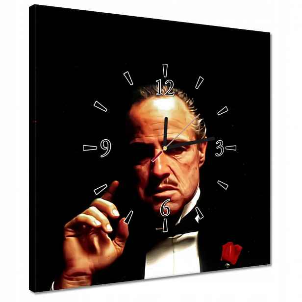 Hodiny 40x40 Kmotr Corleone