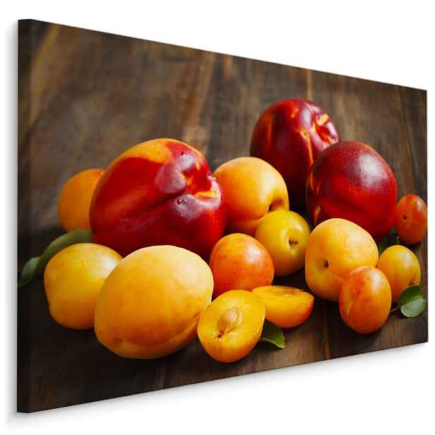 Moderní obraz na plátně do kuchyně Nektarinky S Meruňkami Varianta: 30x20