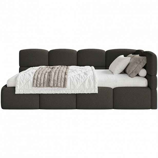 Selsey POSTEL PRO MLÁDEŽ Cloudy hnědá 120 cm, buklé