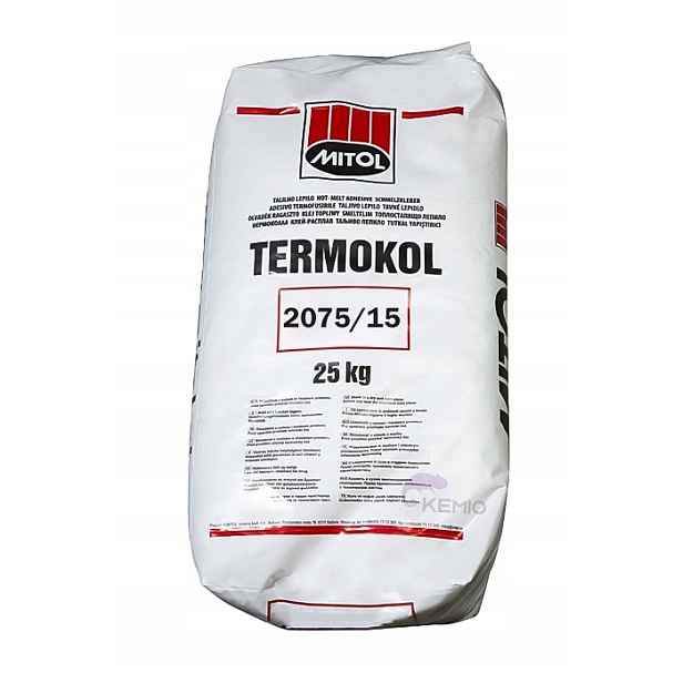 Průhledné Tavné Lepidlo Pro Olepovačku Okrajů Termokol 2075/15 25 Kg