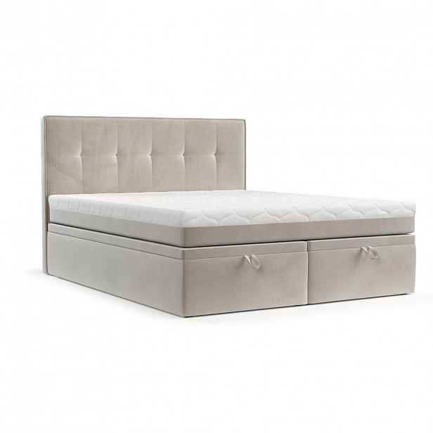 AltaBeds POSTEL BOXSPRING ARIVO 200/200 Béžová