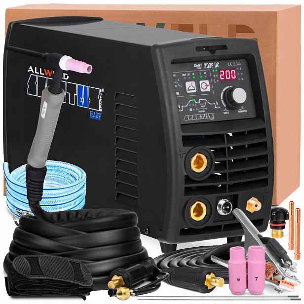 Invertorová Svářečka Easytig 203P DC Hf Lift Puls Mma 230V 200A Na Ocel