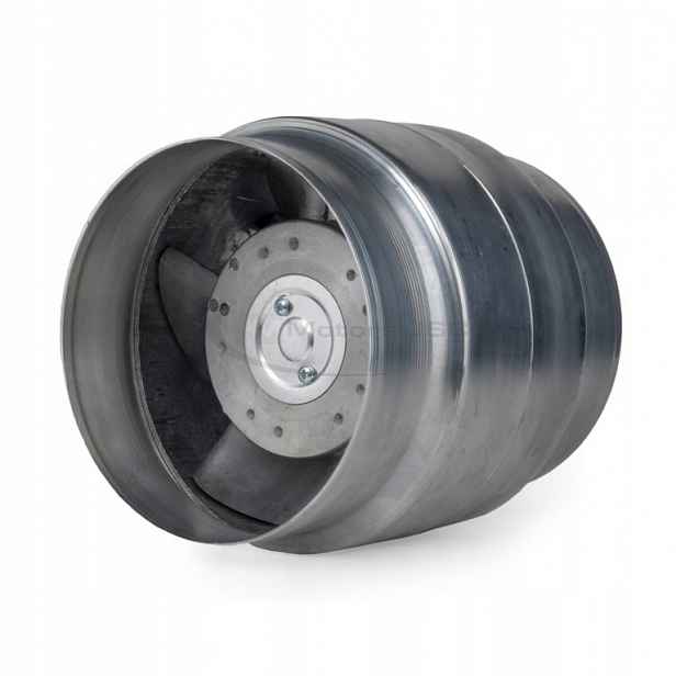 Kanálový ventilátor Vok 135/120+150C s teplotním senzorem