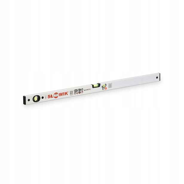 Magnetická vodováha 60 cm Słowik Pnm Stříbrná Silné hliníkové magnety
