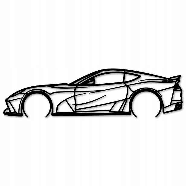 Obraz Ferrari 812 superfast Ažurový Obraz Na Zeď Nástěnná Ozdoba 80 cm