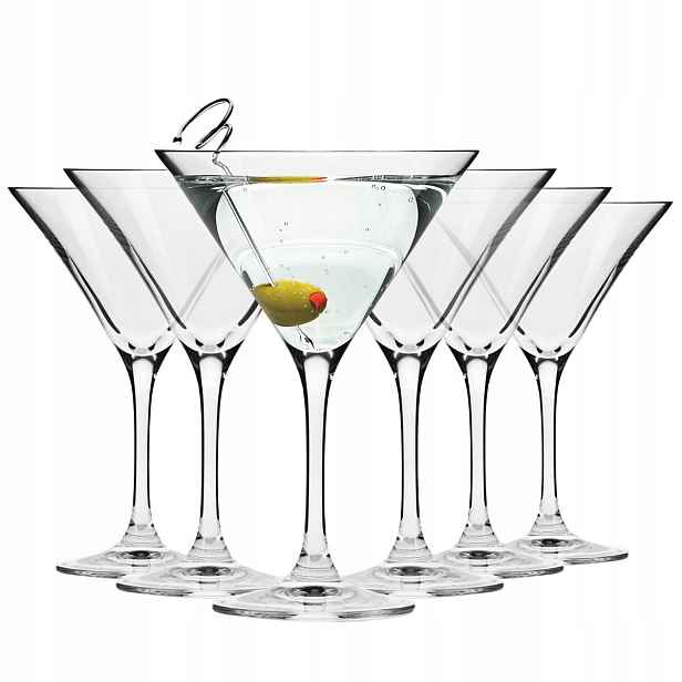 Skleničky na martini Avant-Garde Krosno 6 Ks 240ml na drinky koktejly