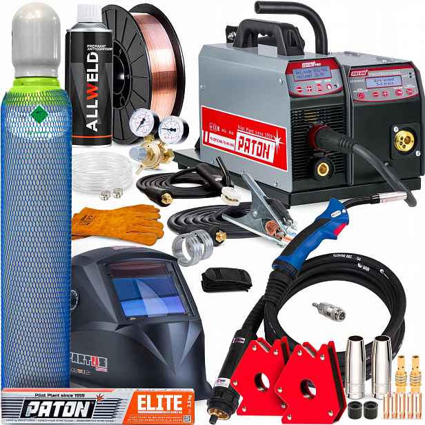 Invertorová Svářečka Paton Psi 200 Pro Mig Mma Tig 200A Puls 3V1