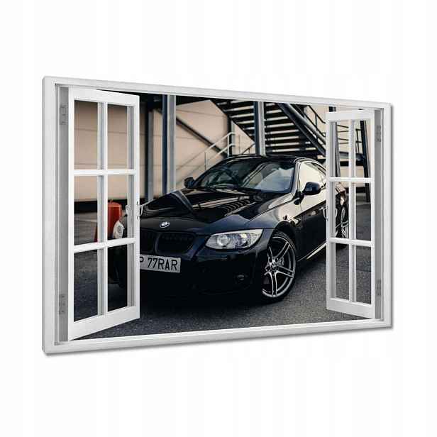 Obrazy 120x80 Černá Beemka Bmw Auto