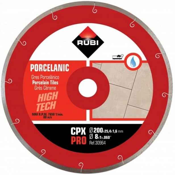 Diamantový Kotouč Pro Porcelánový Gres Cpx 200 Pro 25,4 MM
