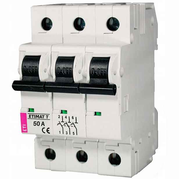 Omezovač přepětí Etimat T 3P 6A Ac 400V 6kA IP20 002181094 Eti