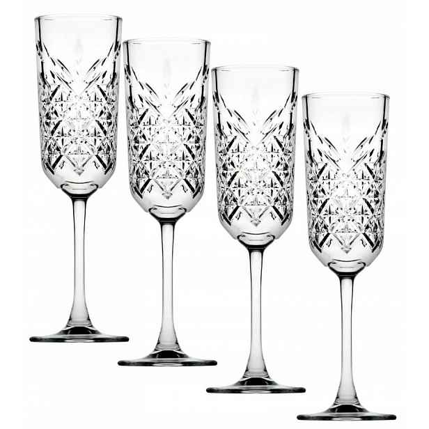 Pasabahce Timeless vysoké skleničky na šampaňské 175 Ml 4ks 440356