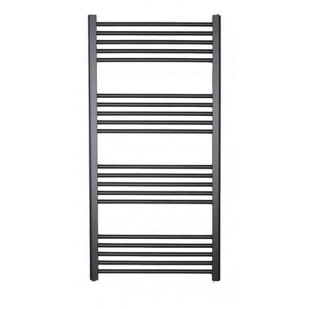 Radiátor kombinovaný SAT KD 120x45 cm černá matná SATRAKD4501200BL