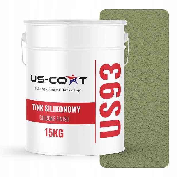 Silikonová Omítka Zelená F484 15KG Beránek Granulace 2.0mm