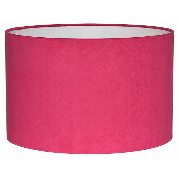 Stínidlo pro stojací lampu Závěsný válec 30/20 cm E27 Magenta Růžová Matera