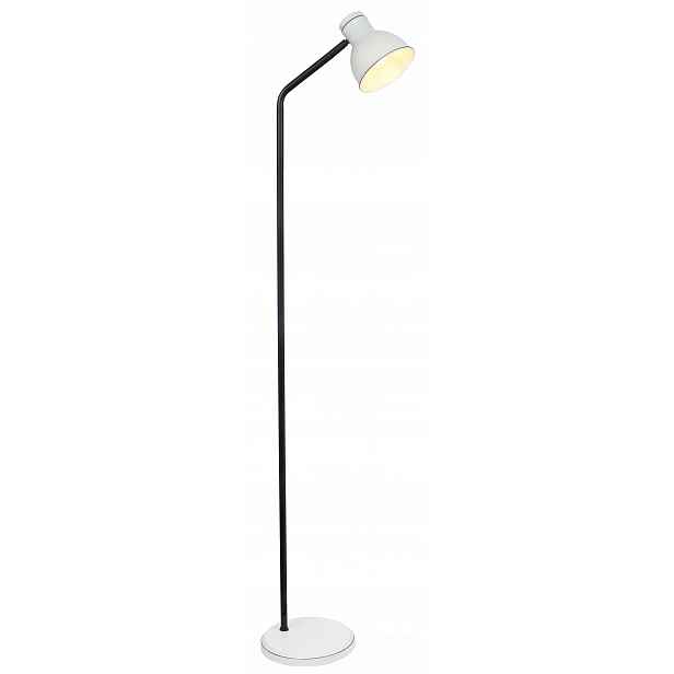 Stojací lampa bílo-černá E14 Zumba Candellux