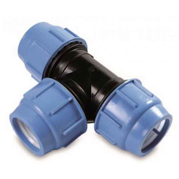 T-rozdělovač Pe 75-75-75 mm Blue Seal PN10