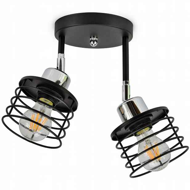 Závěsná Led lustrová lampa Vigo Chrom E27