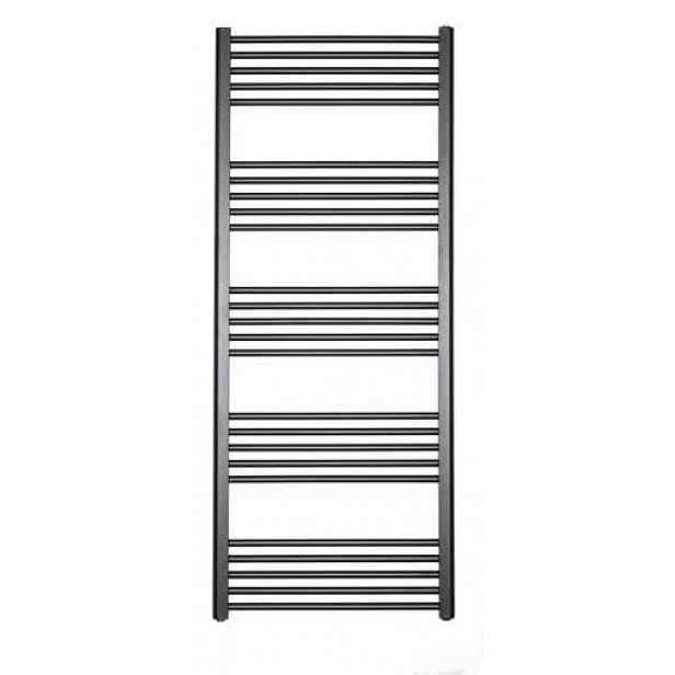 Radiátor kombinovaný SAT KD 150x45 cm černá matná SATRAKD4501500BL
