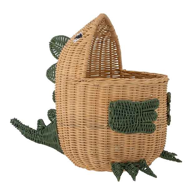 Ratanový dětský koš na hračky v přírodní barvě 37x57x48 cm Eddi – Bloomingville Mini