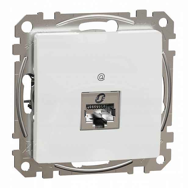 Počítačová zásuvka RJ45 SDD111461S Schneider1S bílá Cat6 Stp