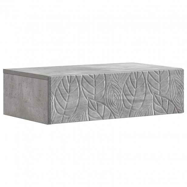 vidaXL Nástěnný boční stůl 59 x 34,5 x 17 cm Kompozitní dřevo