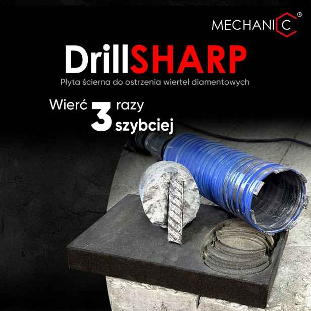 DrillSHARP Mechanic Brusná Deska Pro Ostření Diamantových Vrtáků