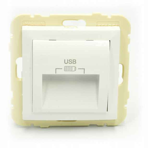 Efapel Logus 90 Zásuvka Usb 2,4A Bílá 90384KWBR