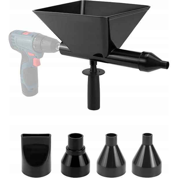 Robustní Elektrická Spárovací Pistole S 5 Různými Nástavci