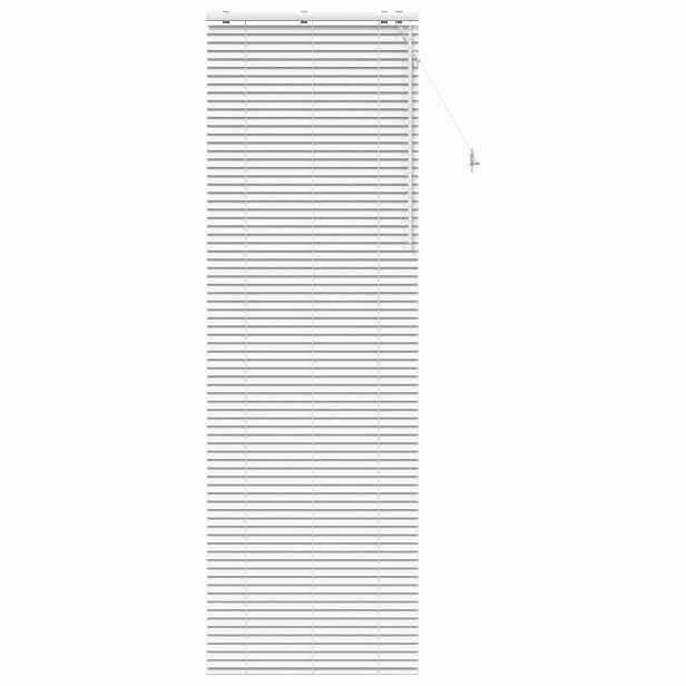 vidaXL Venet školní žaluzie Bílá 85 x 250 cm 35 mm Masivní paulovnie