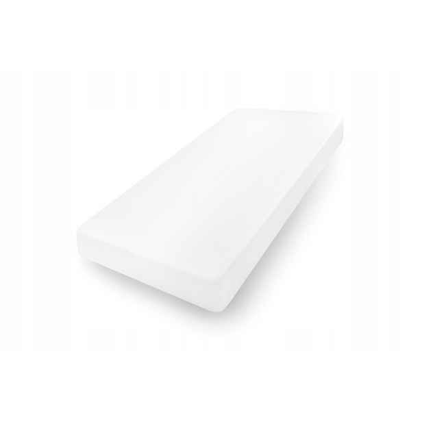 Prostěradlo jersey Premium s gumou 130x190, 140x200x30, bílé_01, Matex