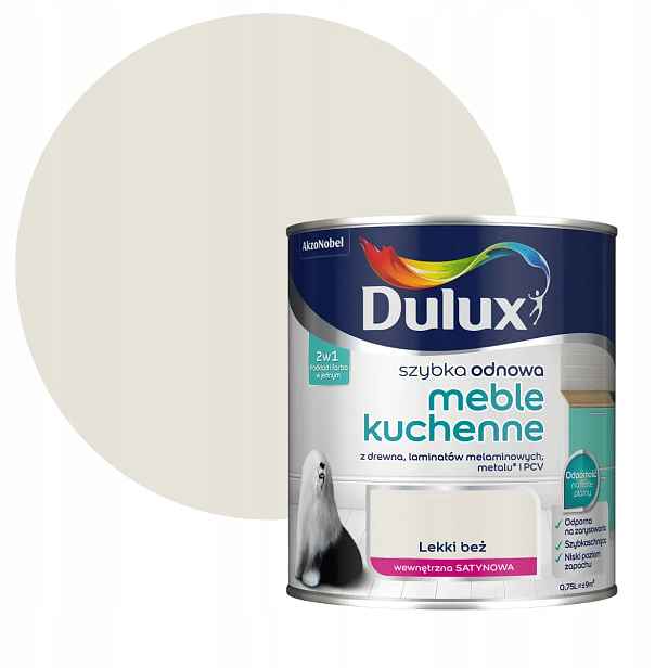 Dulux Rychlá Obnova Kuchyňský nábytek Lehký Béžový 0,75L