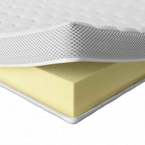 AM Qualitätsmatratzen VISCOTOPPER 140/220 cm - výška 6 cm a potah z tencelu