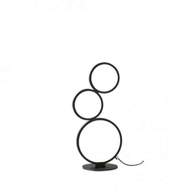 Trio Rondo led stolní lampa černá 522610332 TR522610332
