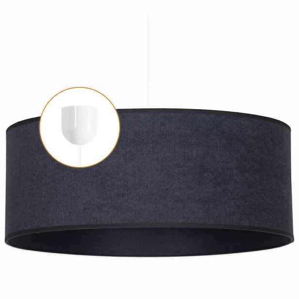 Závěsná lampa Cerlux Antracitovým Soft stínítkem 50 cm Klosz 1x E27