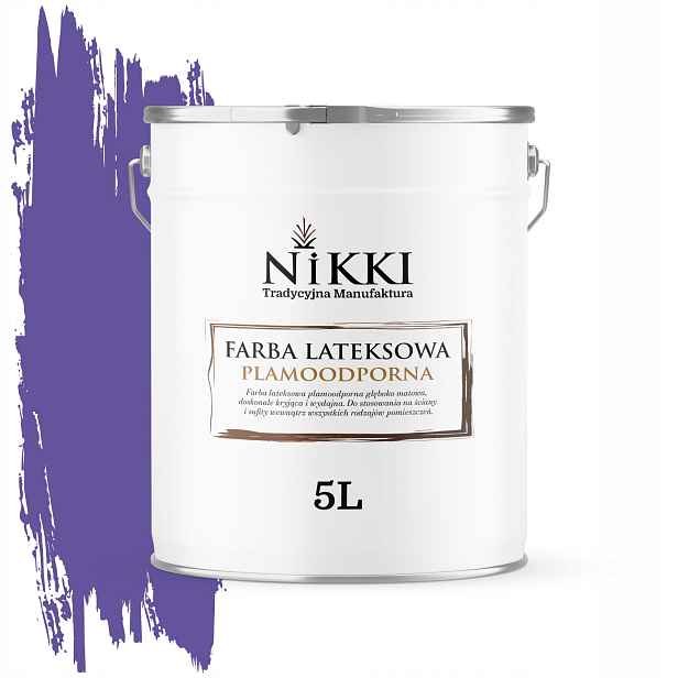 Barva Odolná Vůči Skvrnám, Purpurová Barva, H2711 5L, Hluboký Mat Na Stěny