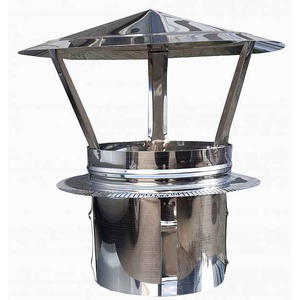 Komínová Stříška Inox Deštník Fi 150 Komín Komíny